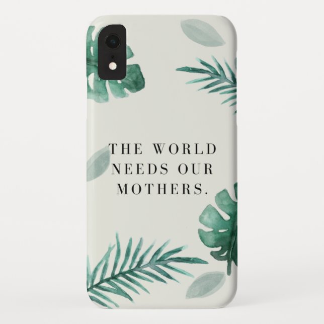 Coque Barely There de Case-Mate pour iPhone XR d'A (Dos)
