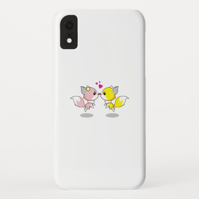 Coque Barely There de Case-Mate pour iPhone XR d'A (Dos)