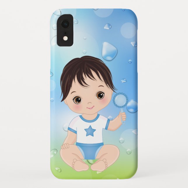Coque Barely There de Case-Mate pour iPhone XR d'A (Dos)