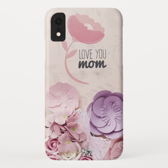 Coque Barely There de Case-Mate pour iPhone XR d'A (Dos)