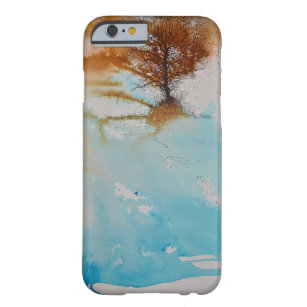 Coque Barely There iPhone 6 Arbre aquarelle