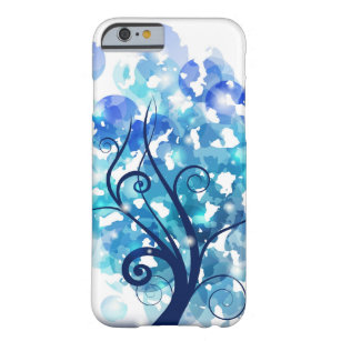 Coque Barely There iPhone 6 Arbre bleu