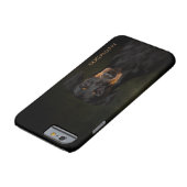 Coque Barely There iPhone 6 Cas de téléphone de Dobermann (Bas)