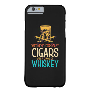 Coque Barely There iPhone 6 Cigares Week-End Avec Chance Whiskey