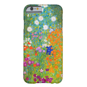 Coque Barely There iPhone 6 Gustav Klimt Bauerngarten Flower Garden Art