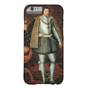 Coque Barely There iPhone 6 Le Roi James I de l'Angleterre (1566-1625) (huile
