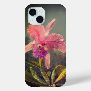 Coque Case-Mate iPhone L'orchidée de Cattleya et trois colibris Heade