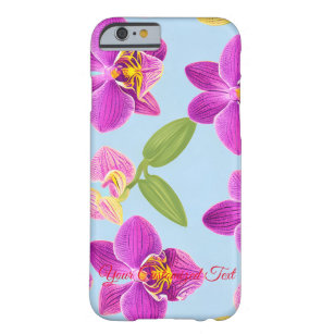 Coque Barely There iPhone 6 Motif des fleurs d'orchidées : où la nature rencon