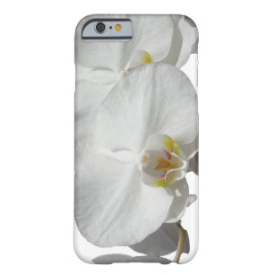 Coque Barely There iPhone 6 Orchidées tropicales blanches