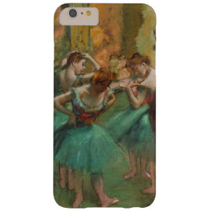 Coque Barely There iPhone 6 Plus Edgar Degas Danseuses Impressionniste rose et vert