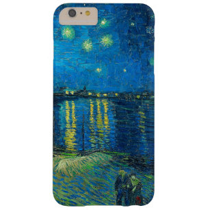 Coque Barely There iPhone 6 Plus Nuit de Vincent Van Gogh sur le Rhône