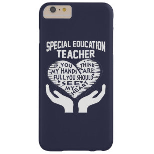 Coque Barely There iPhone 6 Plus Professeur d'éducation spéciale