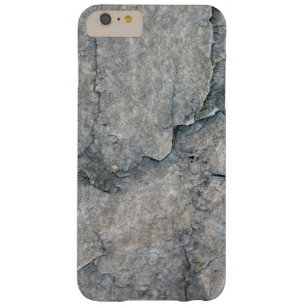 Coque Barely There iPhone 6 Plus Texture de roche grise écordée
