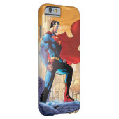 Coque Barely There iPhone 6 Superman Daily Planet (Dos/Droite)