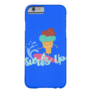 Coque Barely There iPhone 6 Surf Up Surfing Summer Ice Cream Plaisant