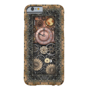 Coque Barely There iPhone 6 Timepiece Steampunk infernal #2B Steampunk Vintage