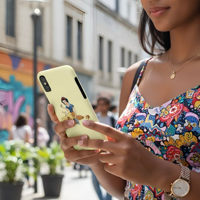 Coque blanc neige-Mate coque iphone (Créateur téléchargé)