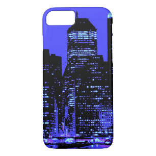Coque Blue New York City iPhone 7