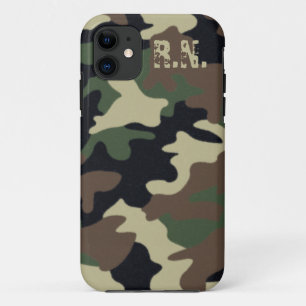 coque Camo Forêt Personnalisé iPhone