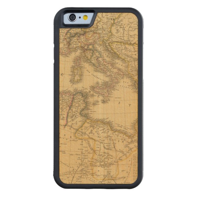 Coque Carved En Bois Pour iPhone Afrique 20 (Dos)