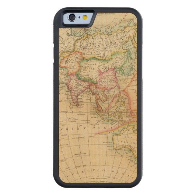 Coque Carved En Bois Pour iPhone Asie 35 (Dos)