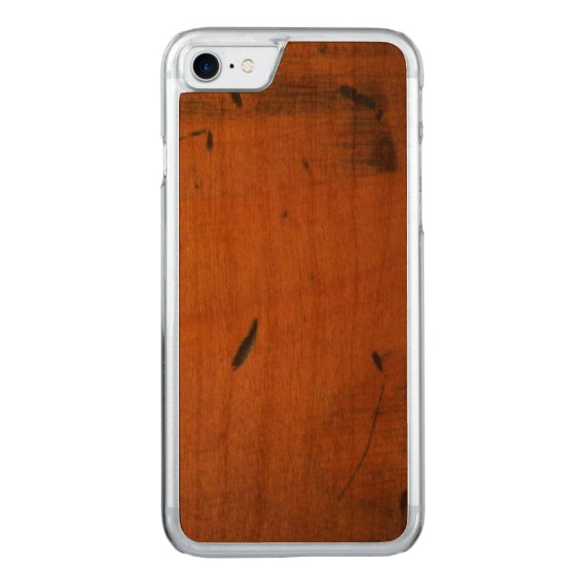 Coque Carved En Bois Pour iPhone Bois sculpté en bois de pin balte cool (Dos)