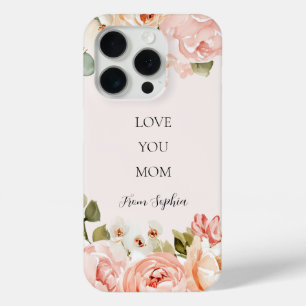 Coque Case-Mate iPhone Aimez Maman Personnaliser Floral iPhone / coque ip