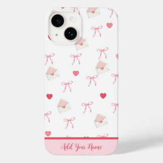 Coque Case-Mate iPhone Ajouter votre nom - coque iphone de coeur de la fi