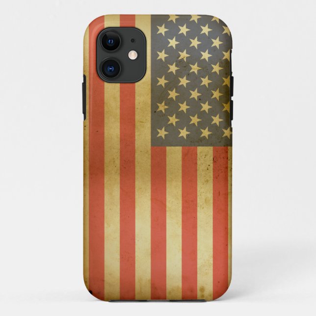 Coque Case-Mate iPhone American Flag Mate ID™ iPhone 5 Coque (Dos)