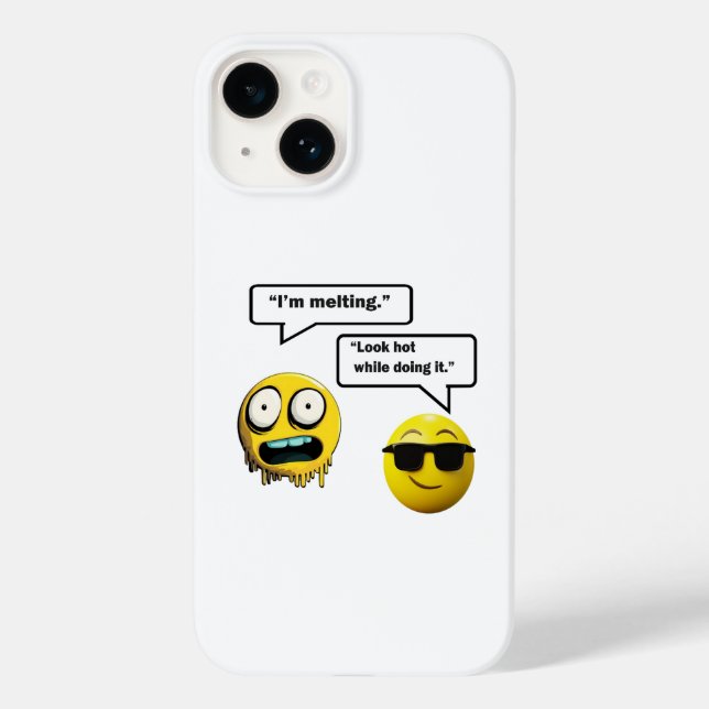 Coque Case-Mate iPhone Amusant Emoji iPhone / coque ipad (Verso)
