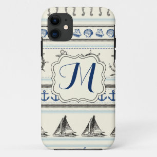 Coque Case-Mate iPhone Ancre nautique Rop Monogramme IPHONE 5 Coque