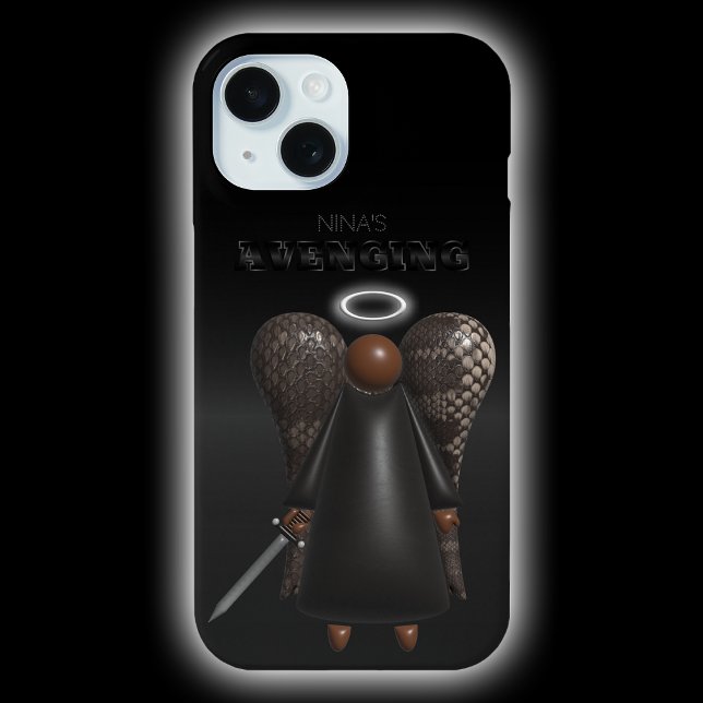 Coque Case-Mate iPhone Ange noir, coque iphone d'Ange vengeur (Black Avenging Angel )