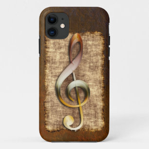 Coque Case-Mate iPhone Antique Treble Clef iPhone 5 Coque