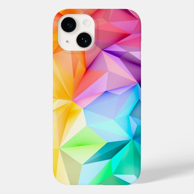 Coque Case-Mate iPhone Apple iPhone 14 couleur Coque Abstrait (Verso)