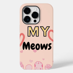 Coque Case-Mate iPhone Apple iphone 14pro coque pattes kitty
