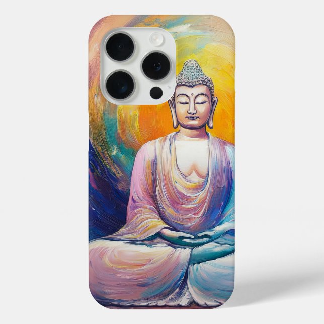 Coque Case-Mate iPhone Apple iPhone 15 Pro Buddha Edition Coque (Verso)