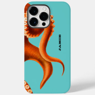 Coque Case-Mate iPhone Aqua coloré gras et iphone octopus orange 5