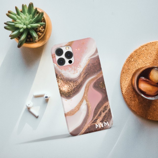 Coque Case-Mate iPhone Aquarelle marbre pour iphone 15 coque Coque-Mate (Créateur téléchargé)