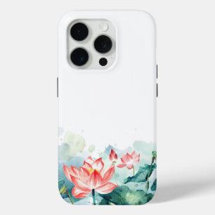 Coque Case-Mate iPhone Aquarelle rose Fleurs coque iphone