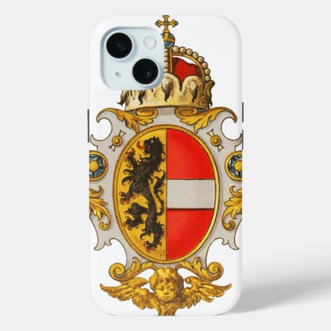 Coque Case-Mate iPhone Armoiries vintages de Salzbourg iPhone / coque ipa (Verso)