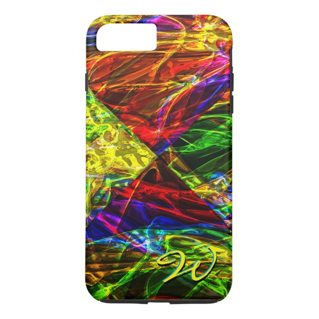 Coque Case-Mate iPhone Art Abstrait 143 iPhone 7 Coque (Dos)