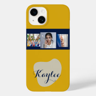 Coque Case-Mate iPhone Art Collage Script Monogramme coque iphone