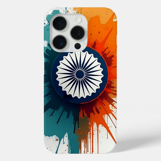 Coque Case-Mate iPhone "Ashoka Chakra coque iphone - Douleur Abstraite (Verso)