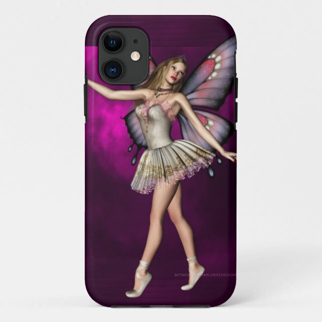 Coque Case-Mate iPhone Ballerina Fairy Artwork D1 iPhone 5 ID Coque (Dos)