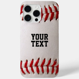 Coque Case-Mate iPhone Baseball avec texte personnalisable