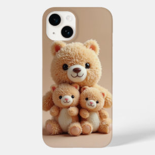 Coque Case-Mate iPhone Bear Family iPhone 14 Coque