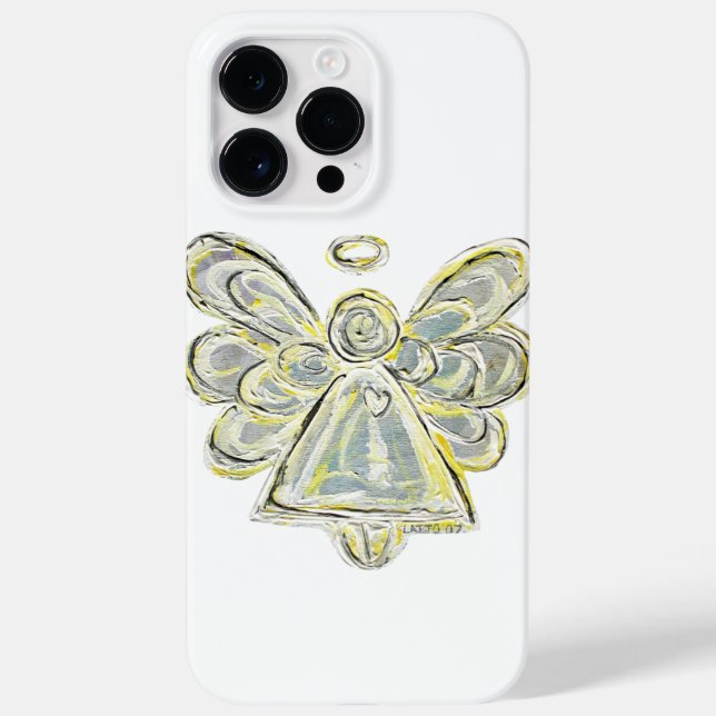 Coque Case-Mate iPhone Blanc Guardian Angel Art coque iphone personnalisé (Verso)