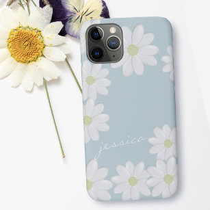Coque Case-Mate iPhone Blue Sky Springtime Daisées Personnalisées
