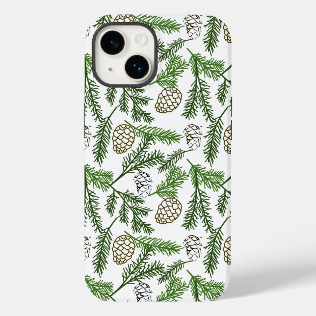 Coque Case-Mate iPhone Branches de pin Coque-Mate coque iphone (Verso)