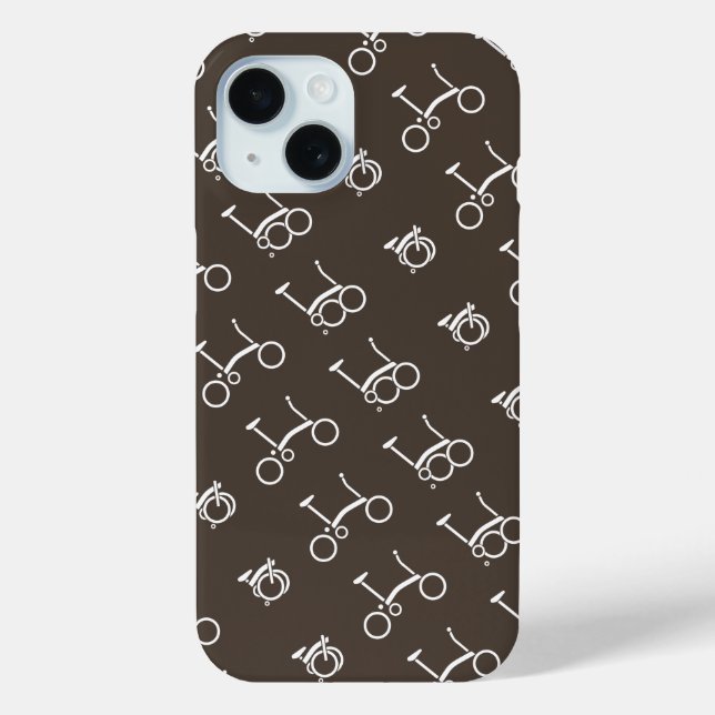 Coque Case-Mate iPhone Brompton Black iPhone 7 Matte Coque (Verso)